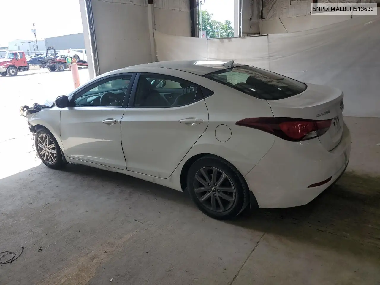 2014 Hyundai Elantra Se VIN: 5NPDH4AE8EH513633 Lot: 63750175