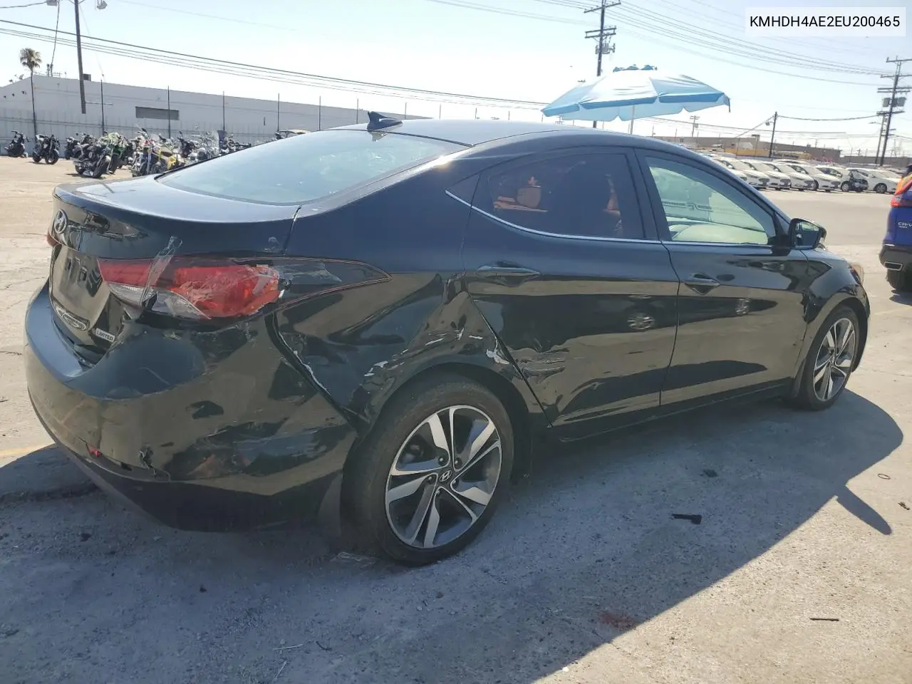 2014 Hyundai Elantra Se VIN: KMHDH4AE2EU200465 Lot: 63777645