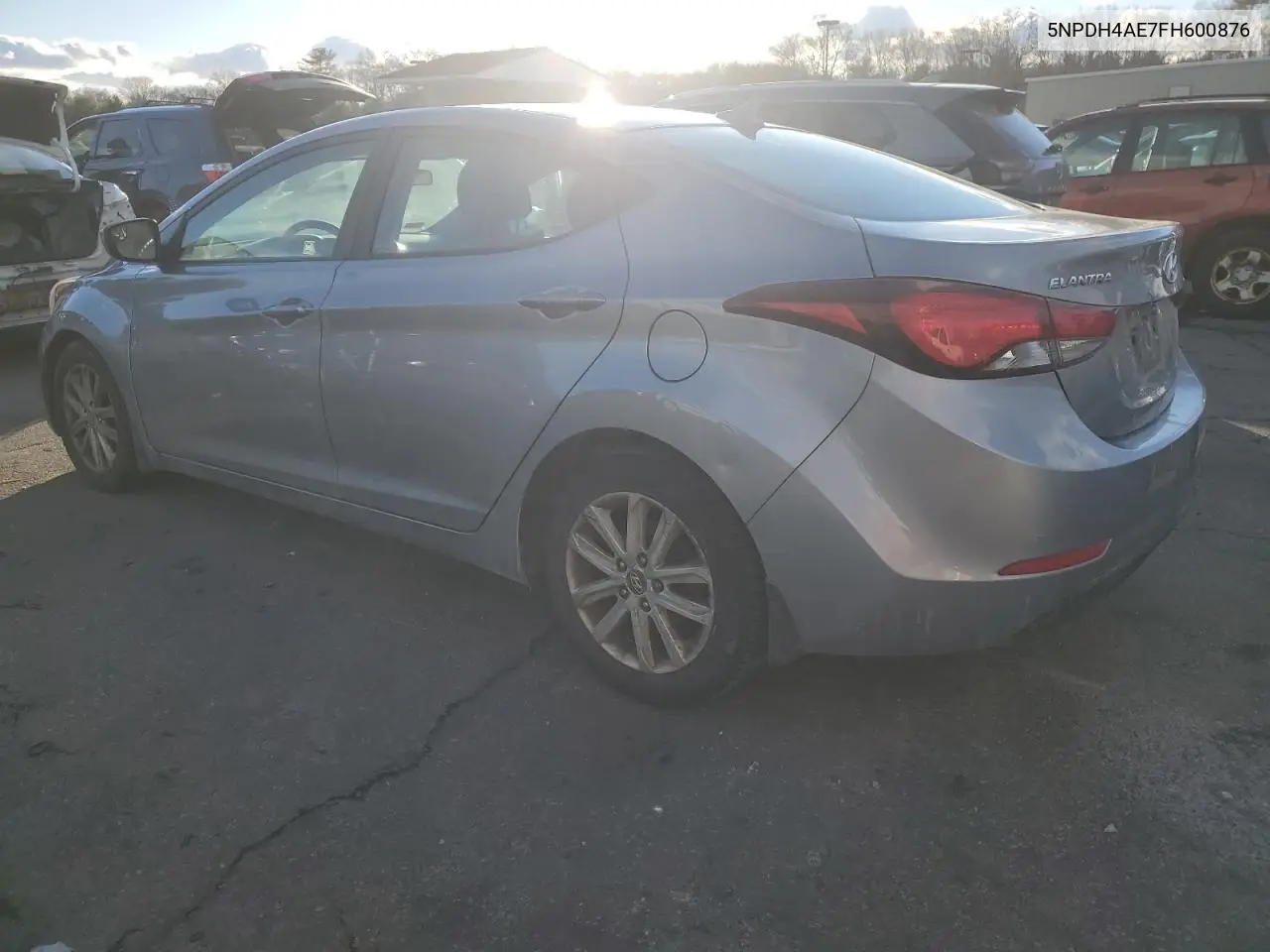 2015 Hyundai Elantra Se VIN: 5NPDH4AE7FH600876 Lot: 43415215