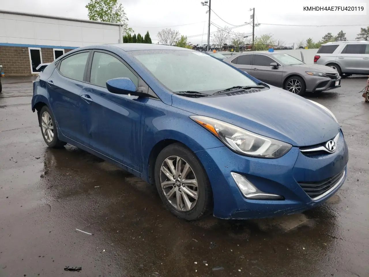 2015 Hyundai Elantra Se VIN: KMHDH4AE7FU420119 Lot: 55757485