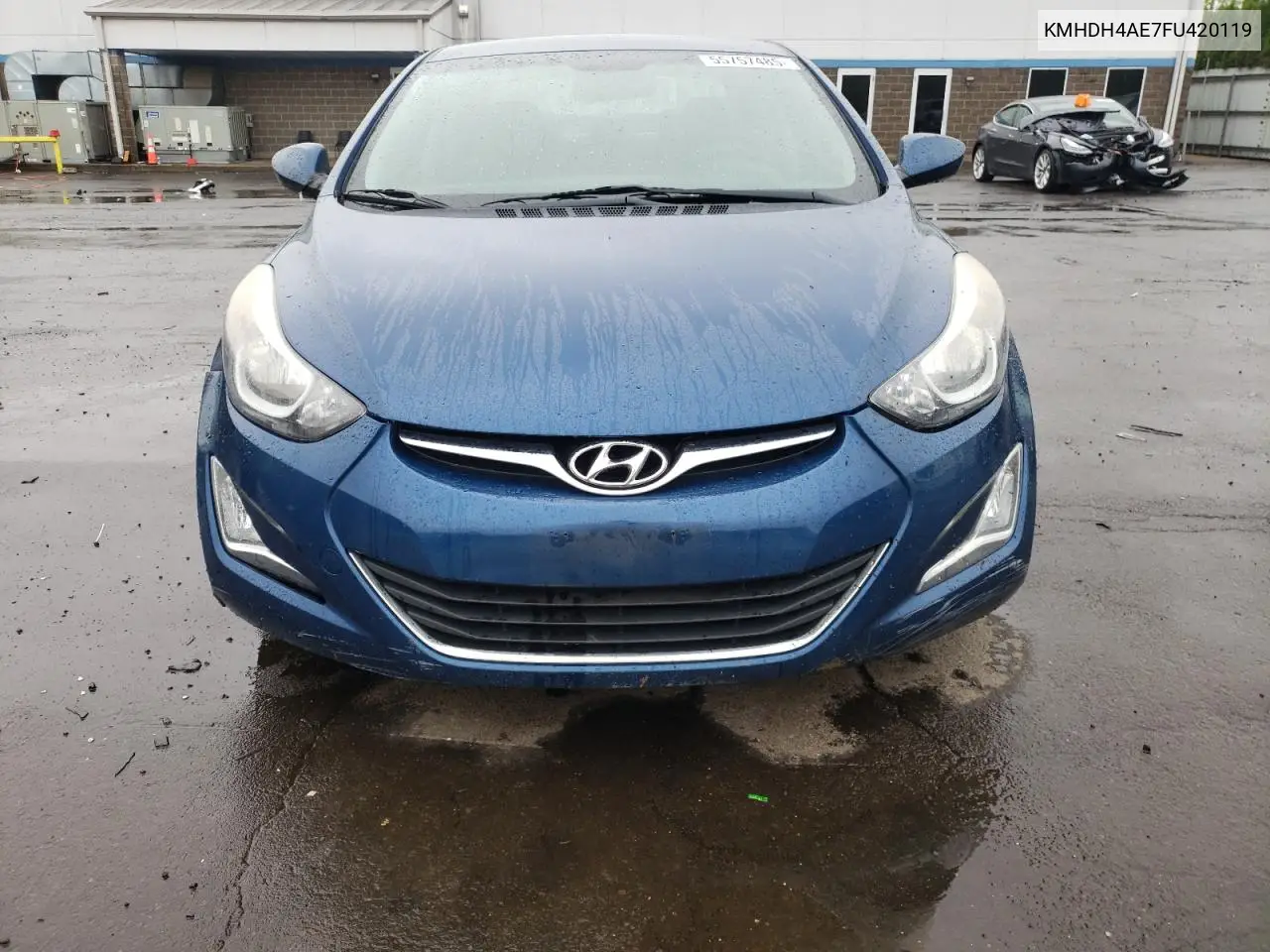 2015 Hyundai Elantra Se VIN: KMHDH4AE7FU420119 Lot: 55757485