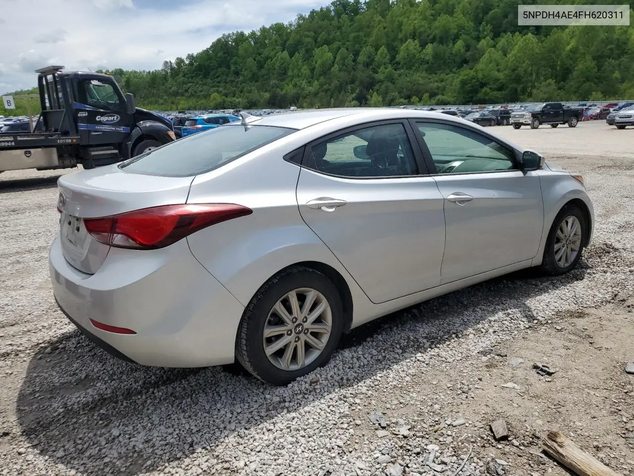 2015 Hyundai Elantra Se VIN: 5NPDH4AE4FH620311 Lot: 56530585