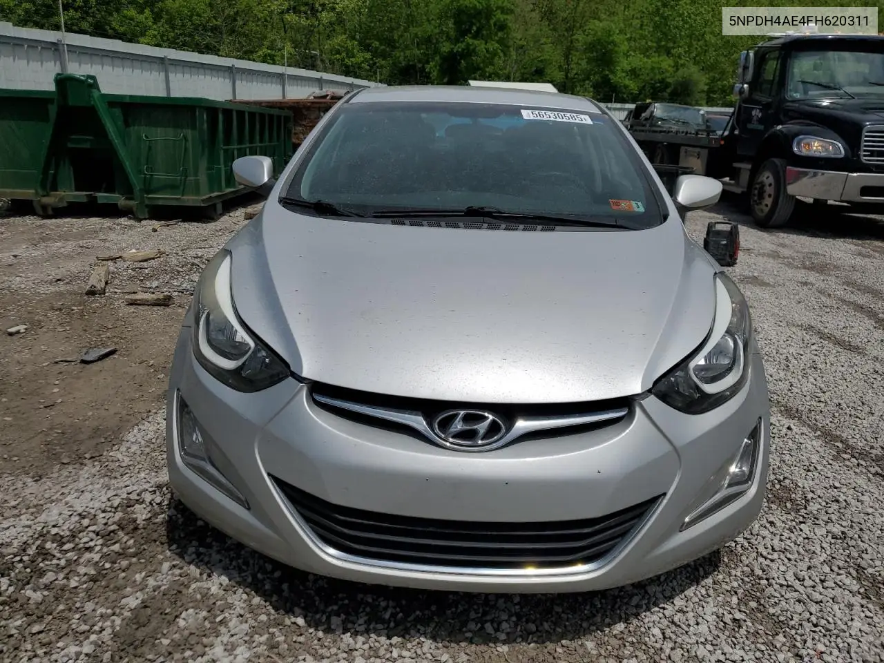 2015 Hyundai Elantra Se VIN: 5NPDH4AE4FH620311 Lot: 56530585