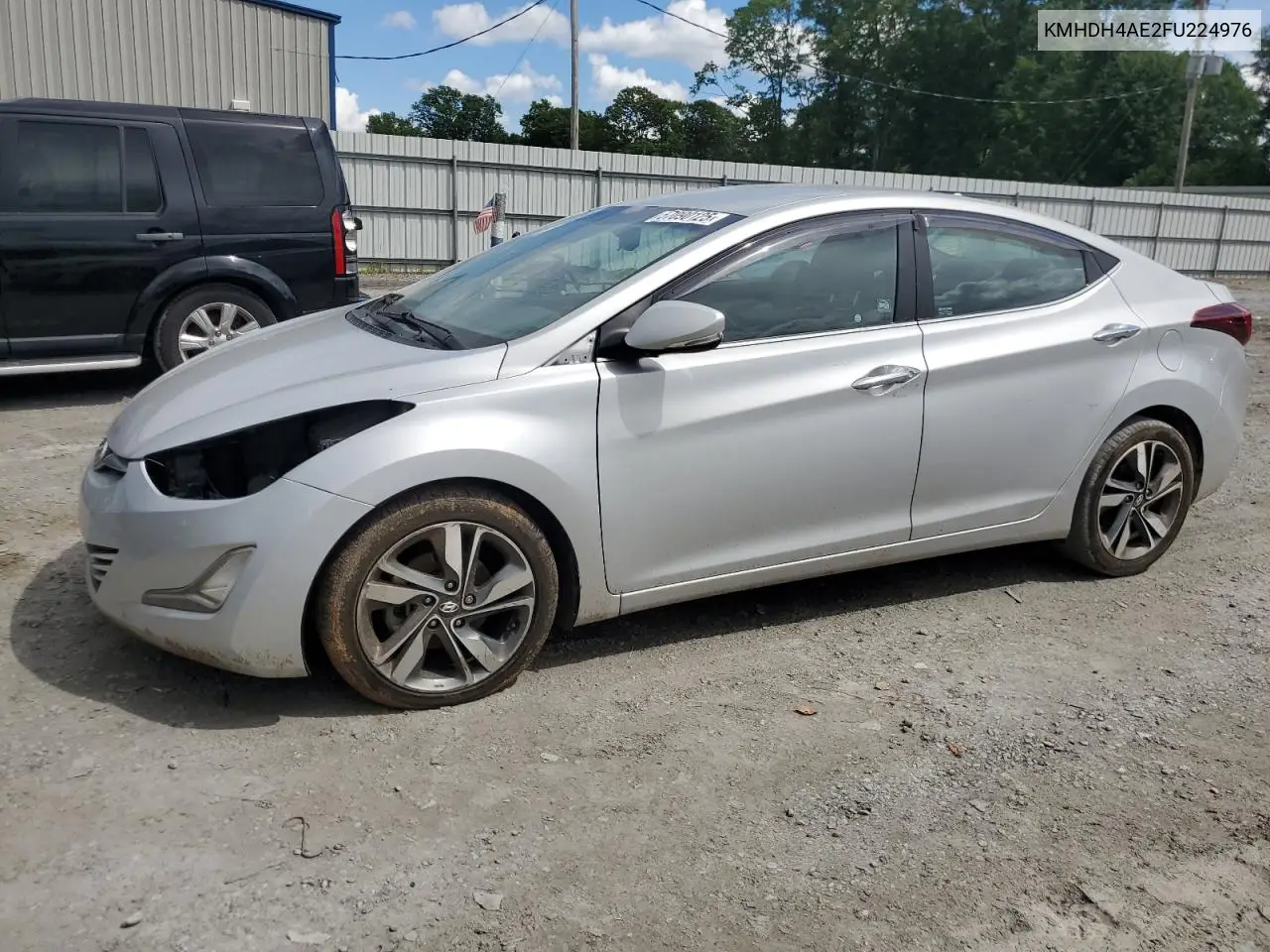 2015 Hyundai Elantra Se VIN: KMHDH4AE2FU224976 Lot: 57090125