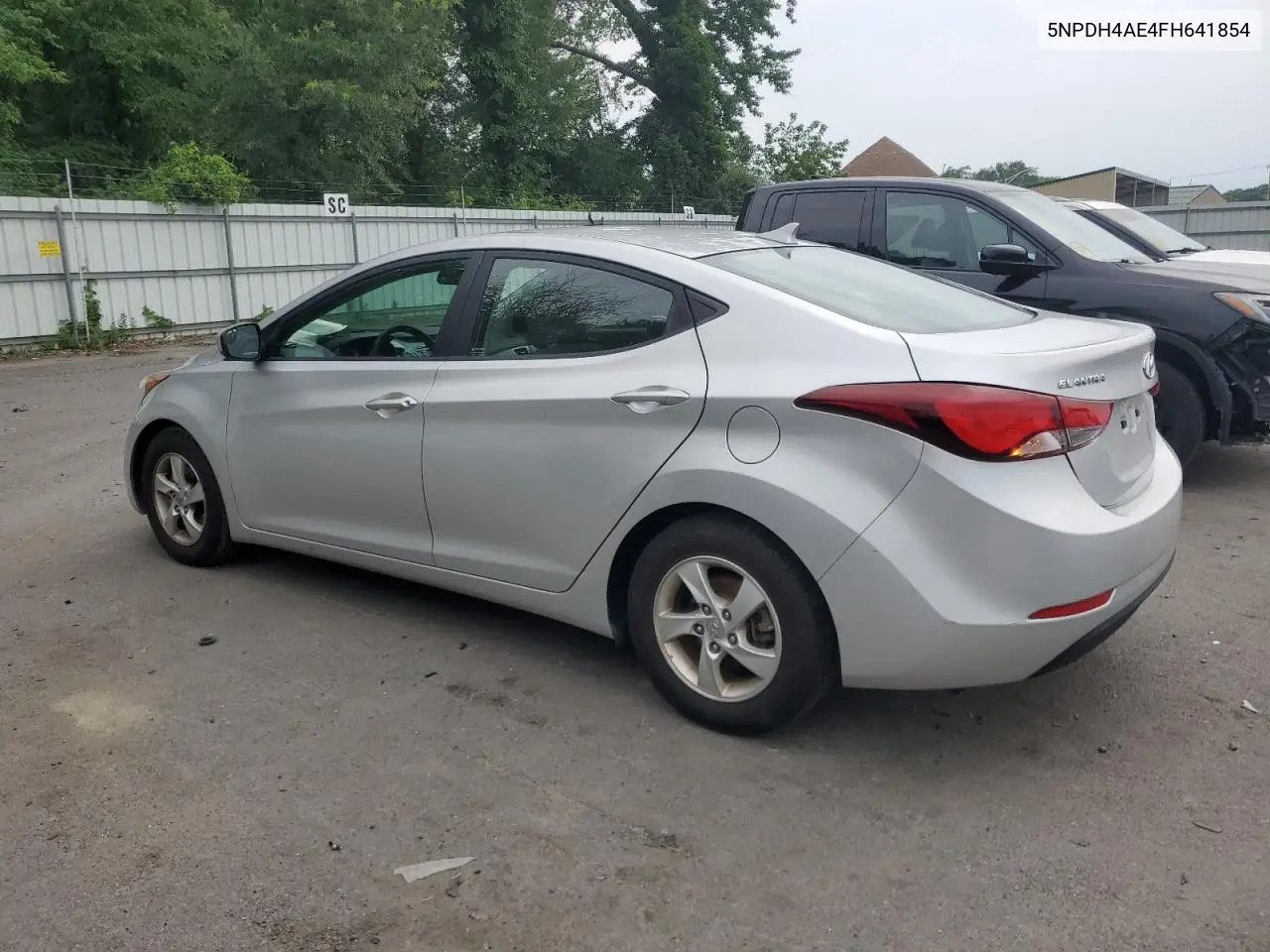 2015 Hyundai Elantra Se VIN: 5NPDH4AE4FH641854 Lot: 59020005