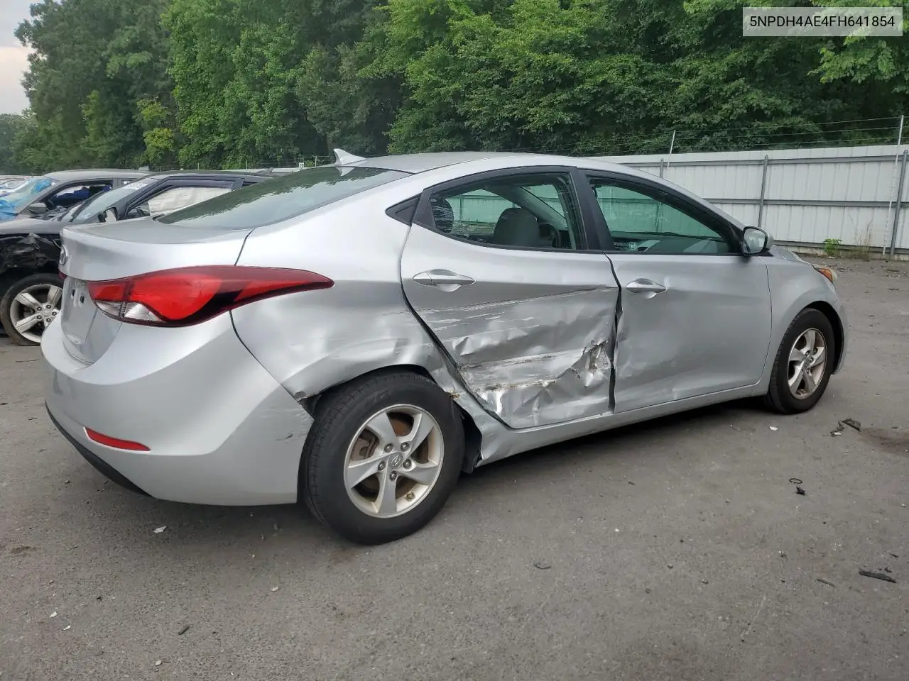 2015 Hyundai Elantra Se VIN: 5NPDH4AE4FH641854 Lot: 59020005