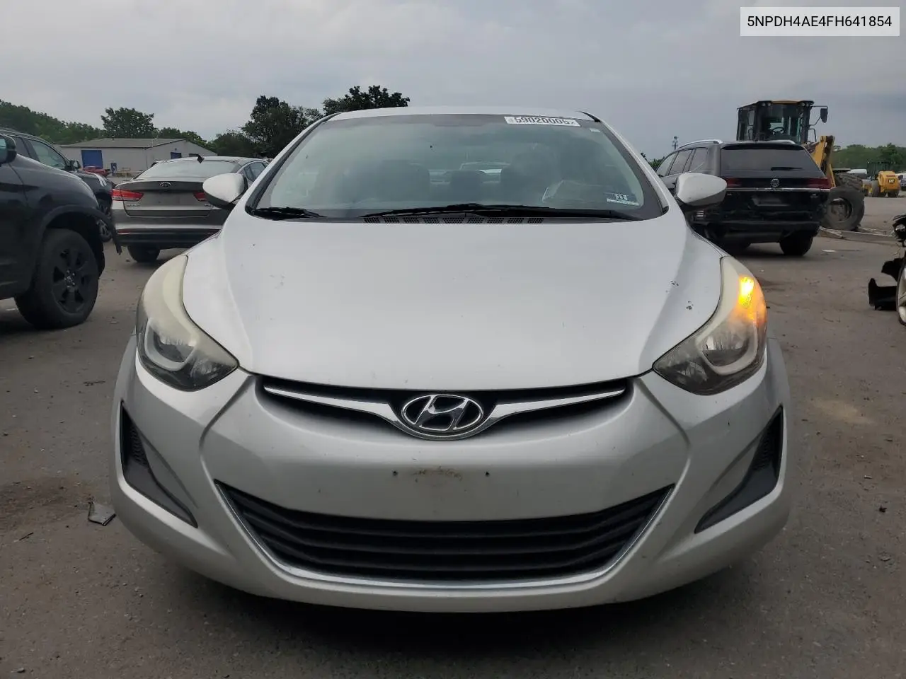 2015 Hyundai Elantra Se VIN: 5NPDH4AE4FH641854 Lot: 59020005