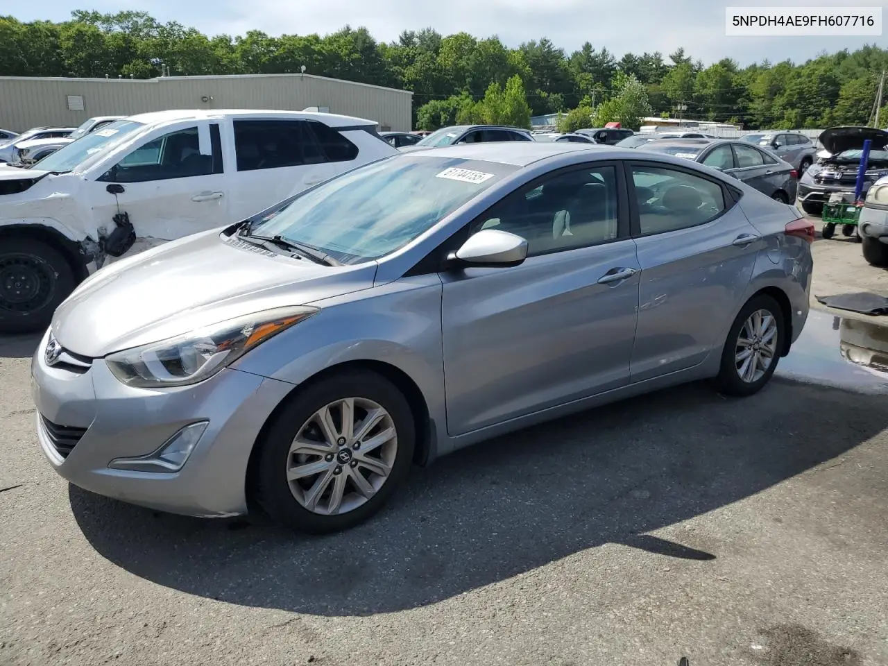 2015 Hyundai Elantra Se VIN: 5NPDH4AE9FH607716 Lot: 61744155