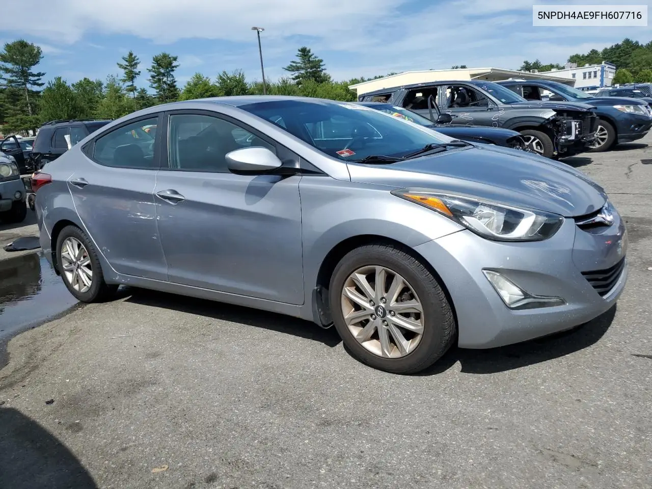 2015 Hyundai Elantra Se VIN: 5NPDH4AE9FH607716 Lot: 61744155