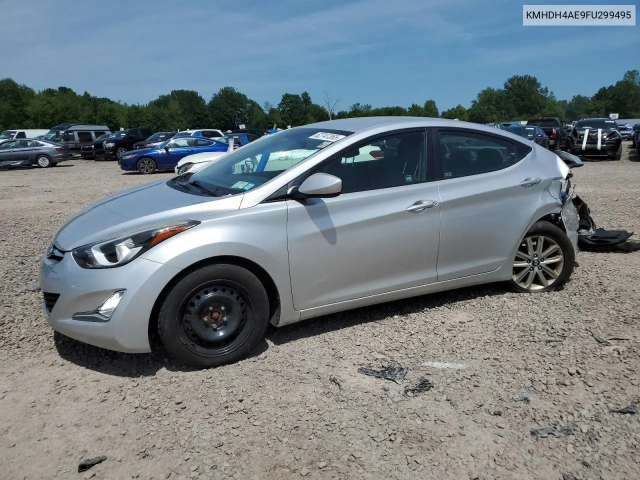 2015 Hyundai Elantra Se VIN: KMHDH4AE9FU299495 Lot: 62747365
