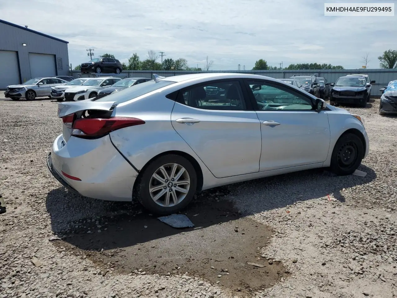 2015 Hyundai Elantra Se VIN: KMHDH4AE9FU299495 Lot: 62747365
