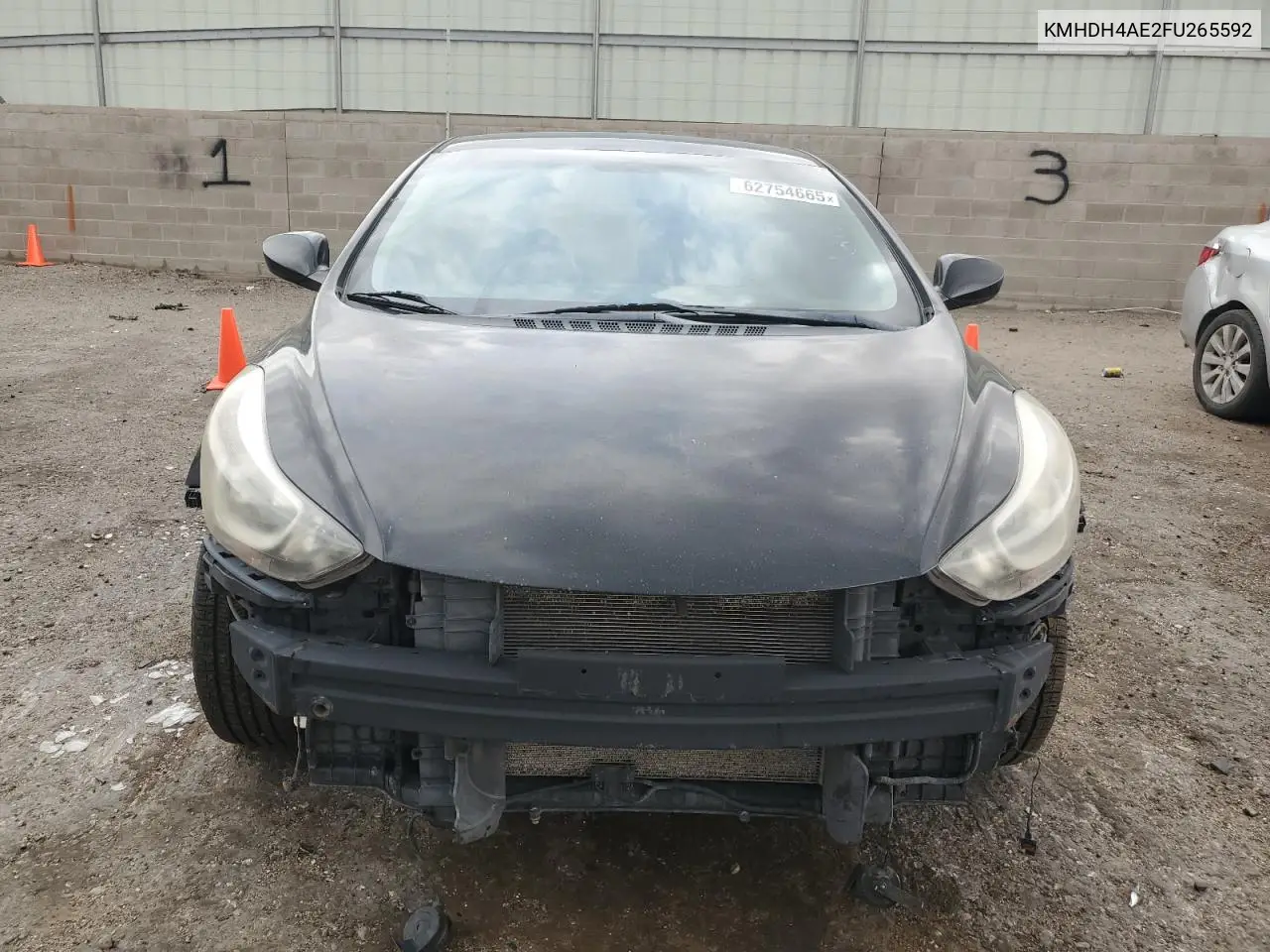 2015 Hyundai Elantra Se VIN: KMHDH4AE2FU265592 Lot: 62754665