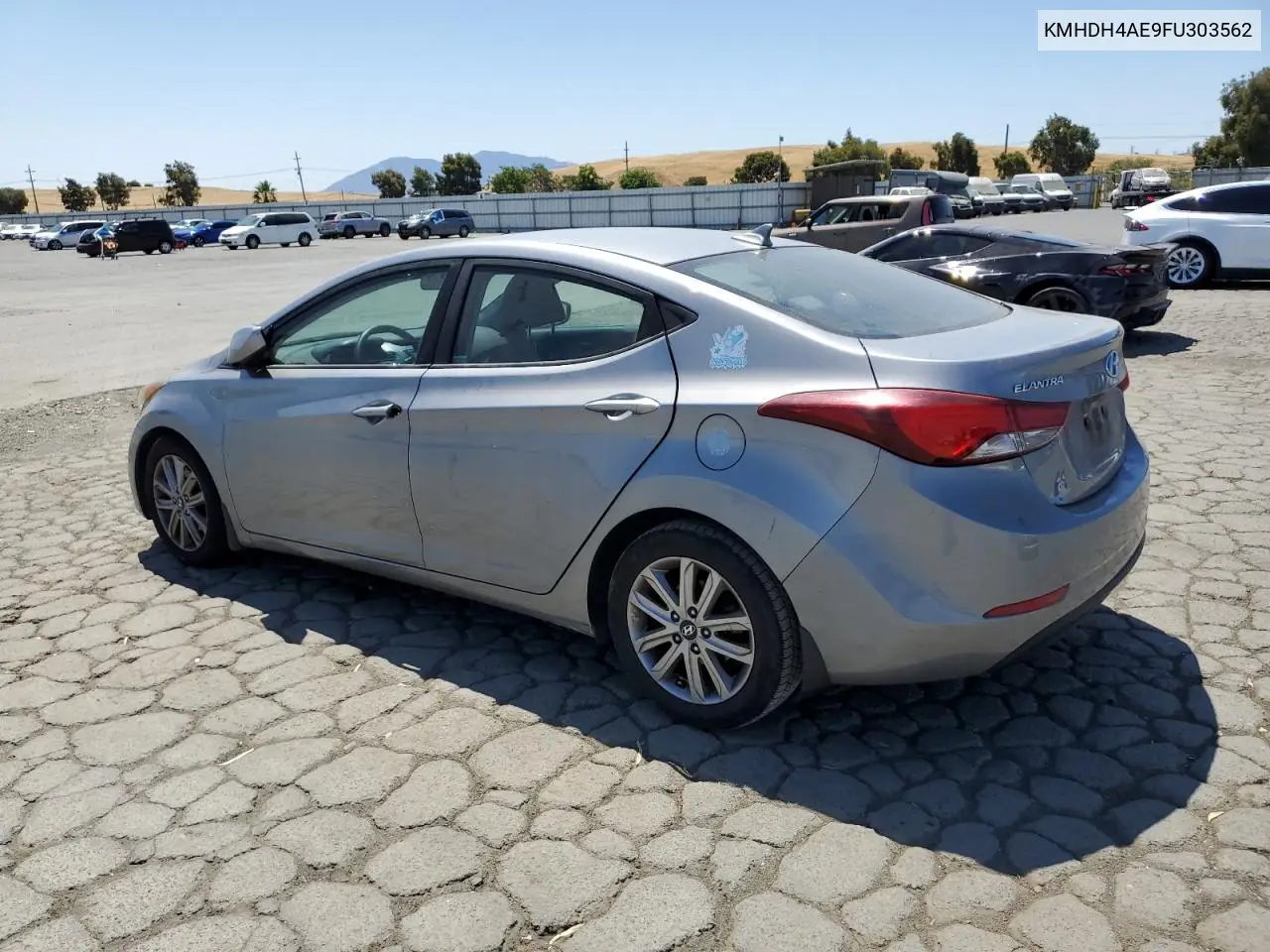 2015 Hyundai Elantra Se VIN: KMHDH4AE9FU303562 Lot: 63092345