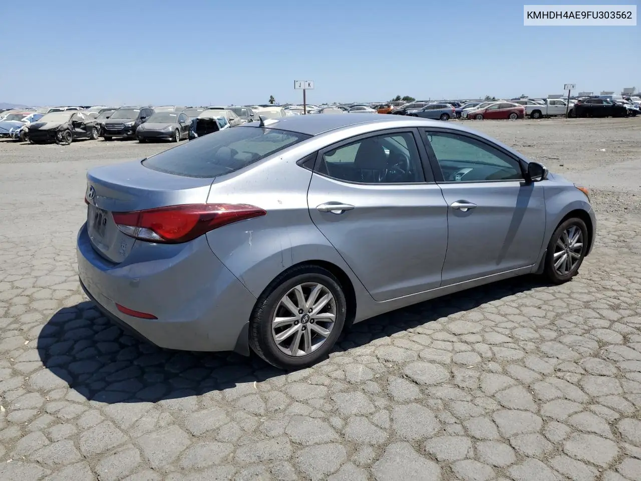 2015 Hyundai Elantra Se VIN: KMHDH4AE9FU303562 Lot: 63092345