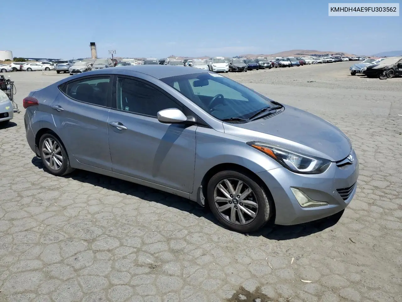 2015 Hyundai Elantra Se VIN: KMHDH4AE9FU303562 Lot: 63092345