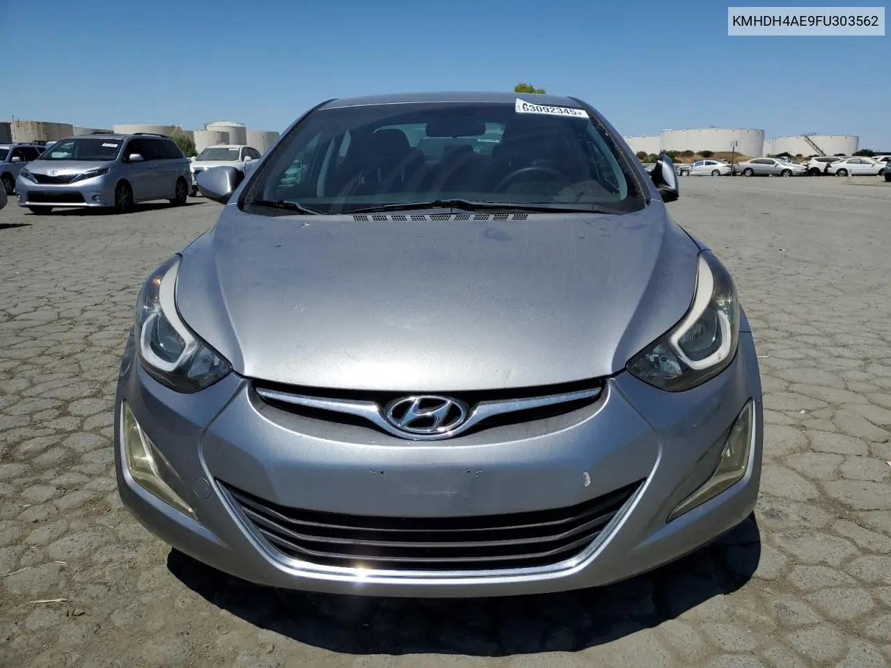 2015 Hyundai Elantra Se VIN: KMHDH4AE9FU303562 Lot: 63092345
