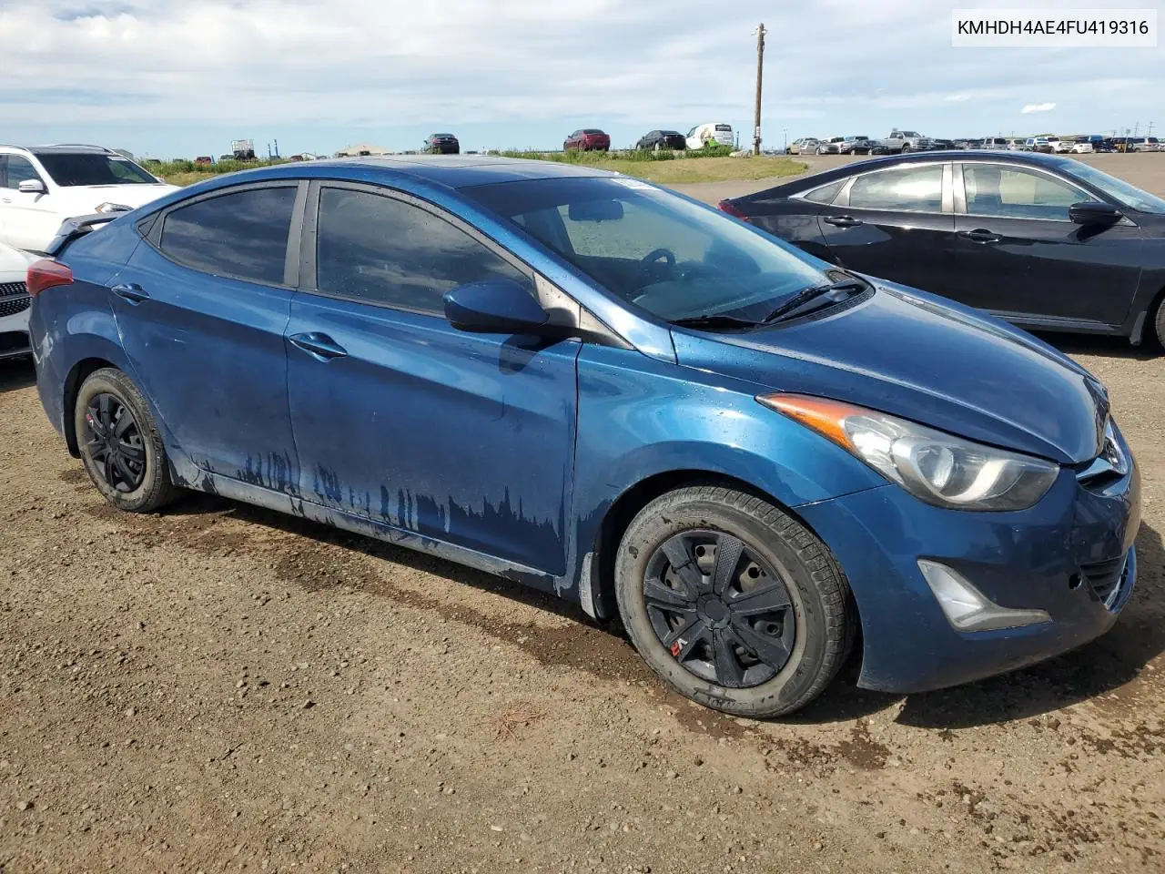 2015 Hyundai Elantra Se VIN: KMHDH4AE4FU419316 Lot: 63284455