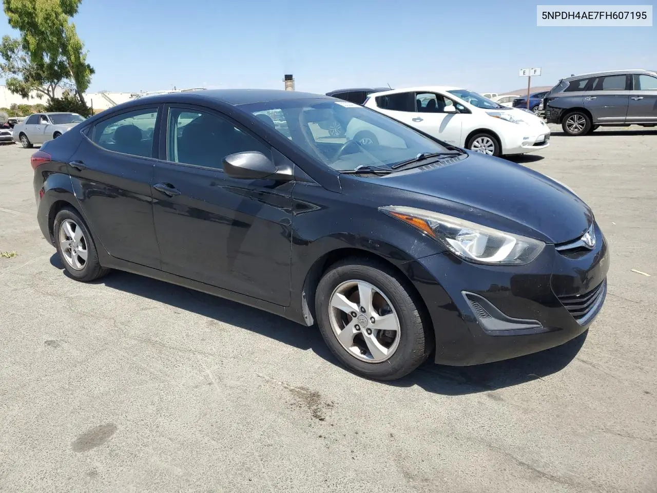 2015 Hyundai Elantra Se VIN: 5NPDH4AE7FH607195 Lot: 63330465