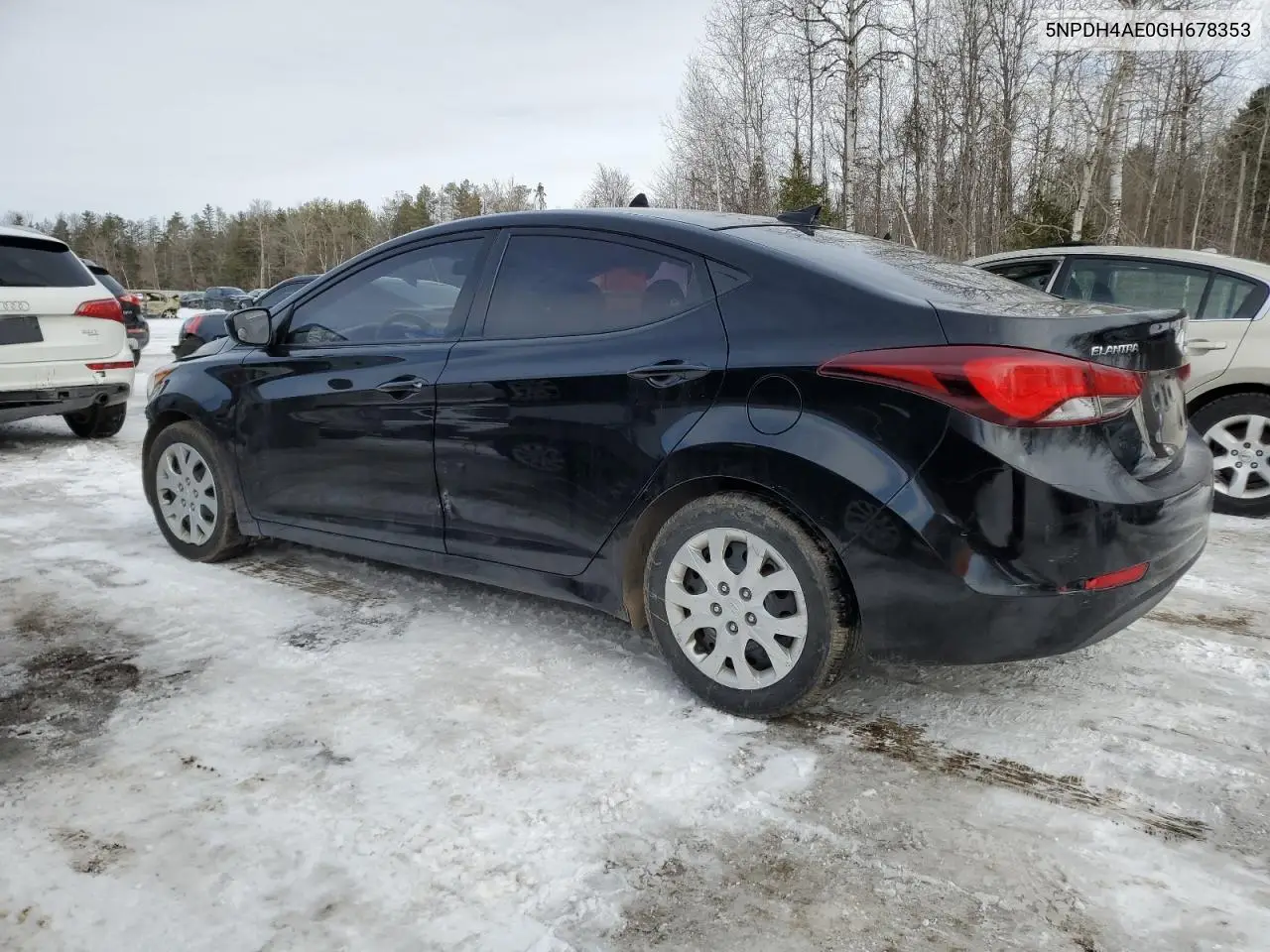 2016 Hyundai Elantra Se VIN: 5NPDH4AE0GH678353 Lot: 46102375