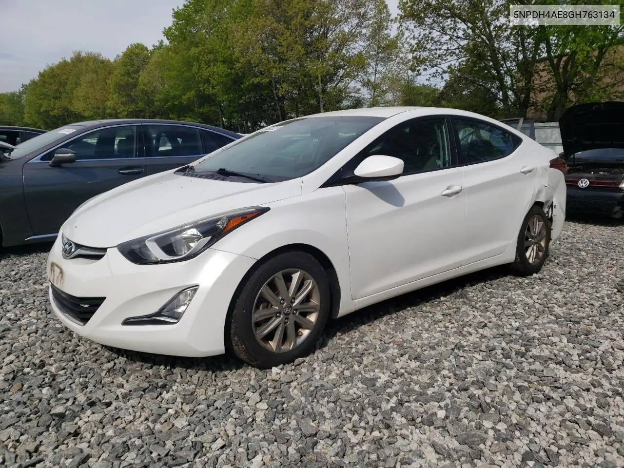 2016 Hyundai Elantra Se VIN: 5NPDH4AE8GH763134 Lot: 54903325