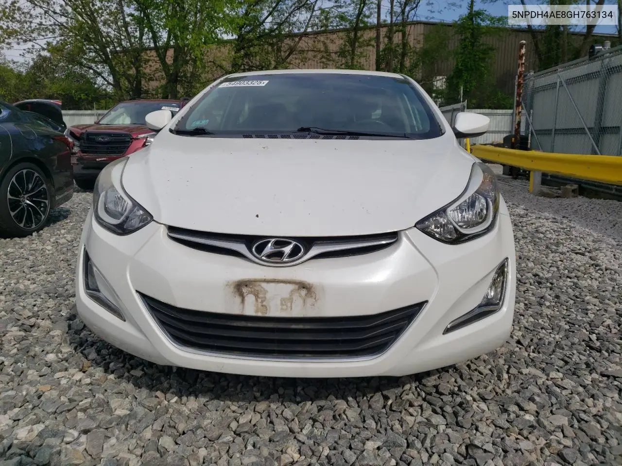 2016 Hyundai Elantra Se VIN: 5NPDH4AE8GH763134 Lot: 54903325
