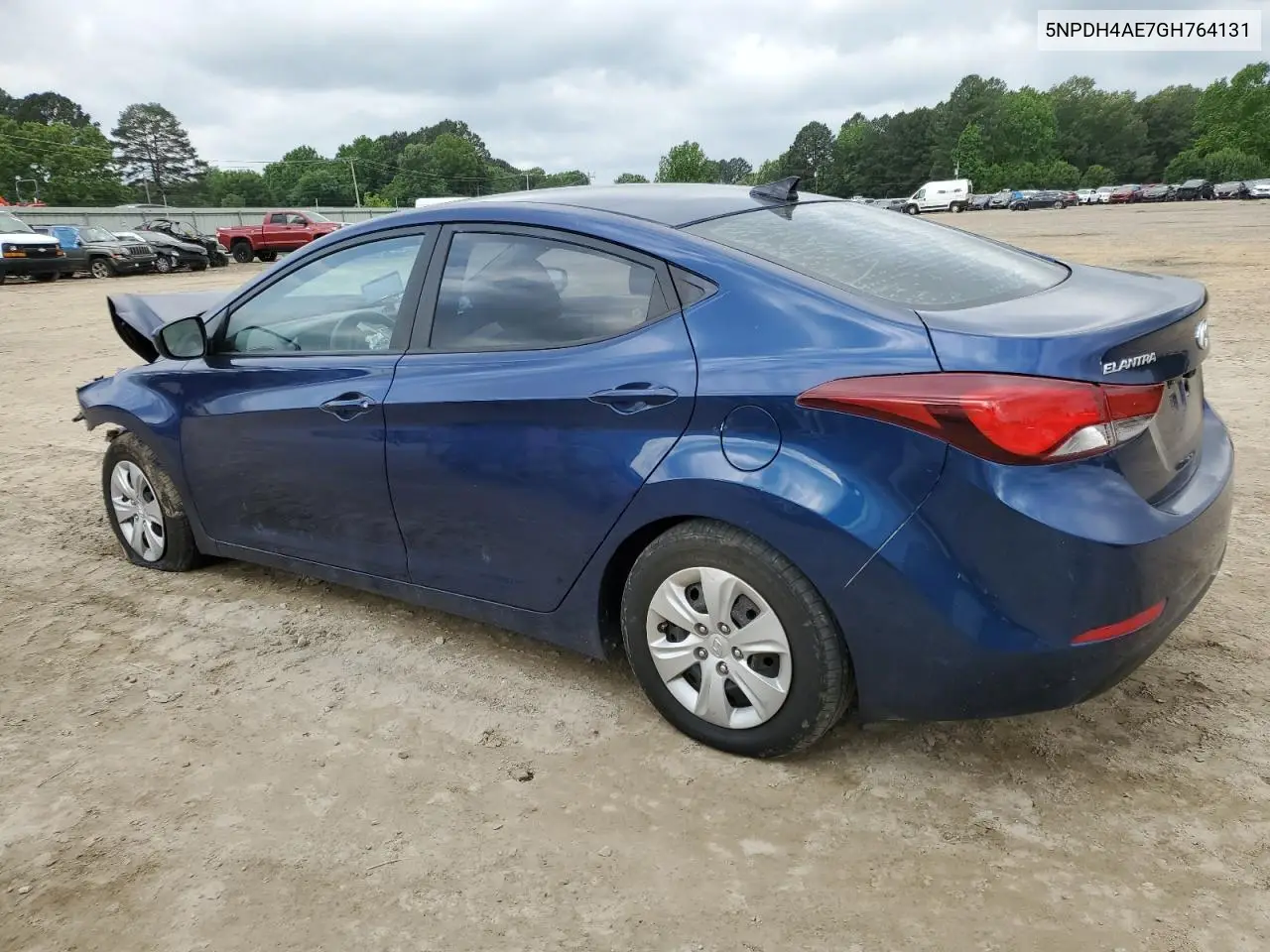 2016 Hyundai Elantra Se VIN: 5NPDH4AE7GH764131 Lot: 56663305
