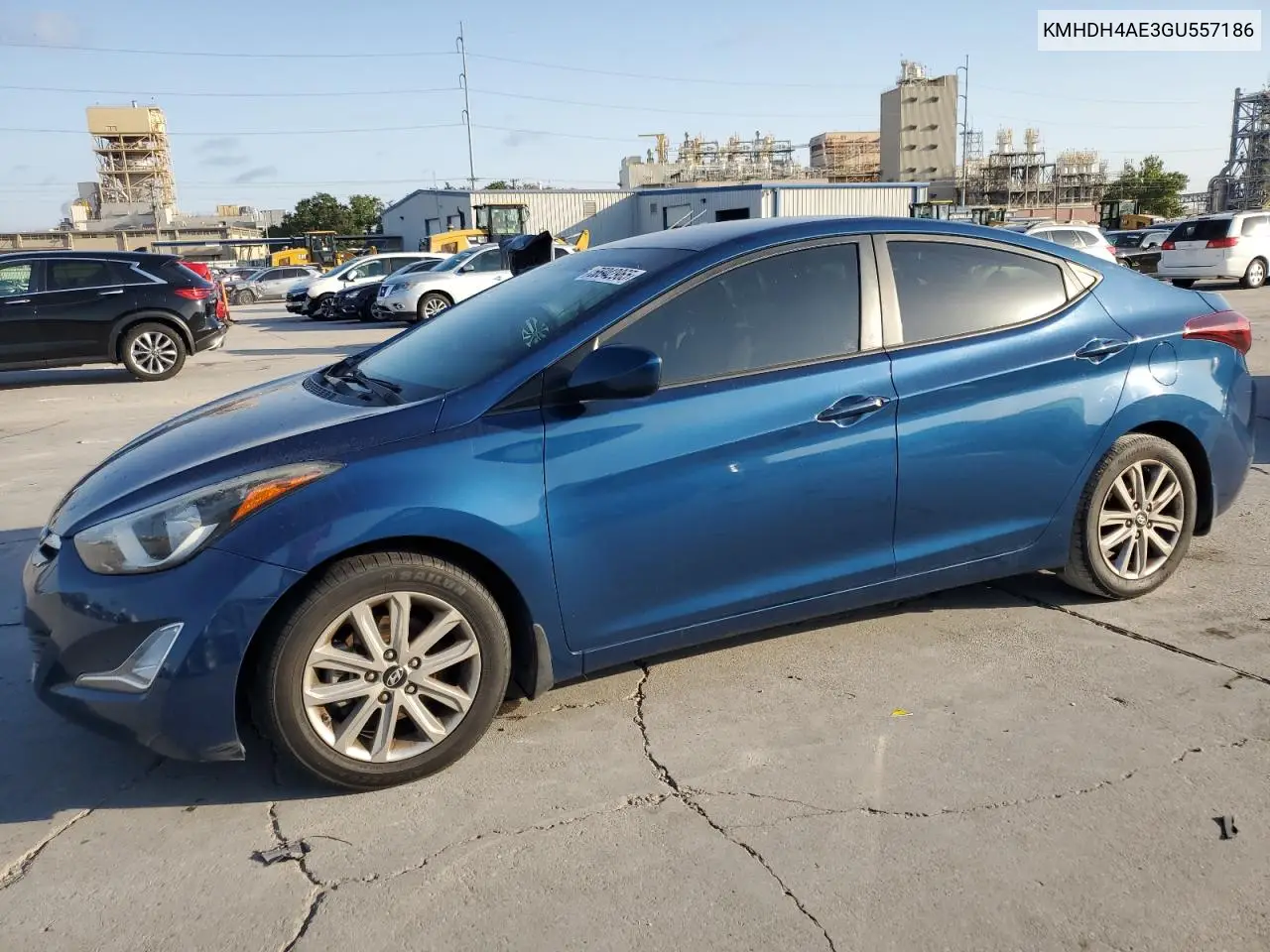 2016 Hyundai Elantra Se VIN: KMHDH4AE3GU557186 Lot: 56942965