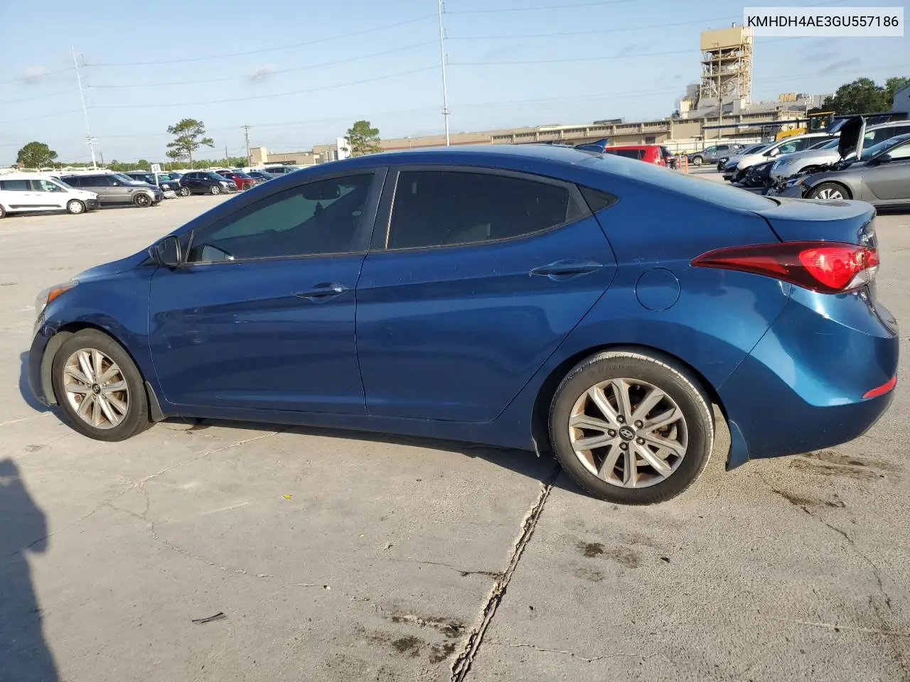 2016 Hyundai Elantra Se VIN: KMHDH4AE3GU557186 Lot: 56942965