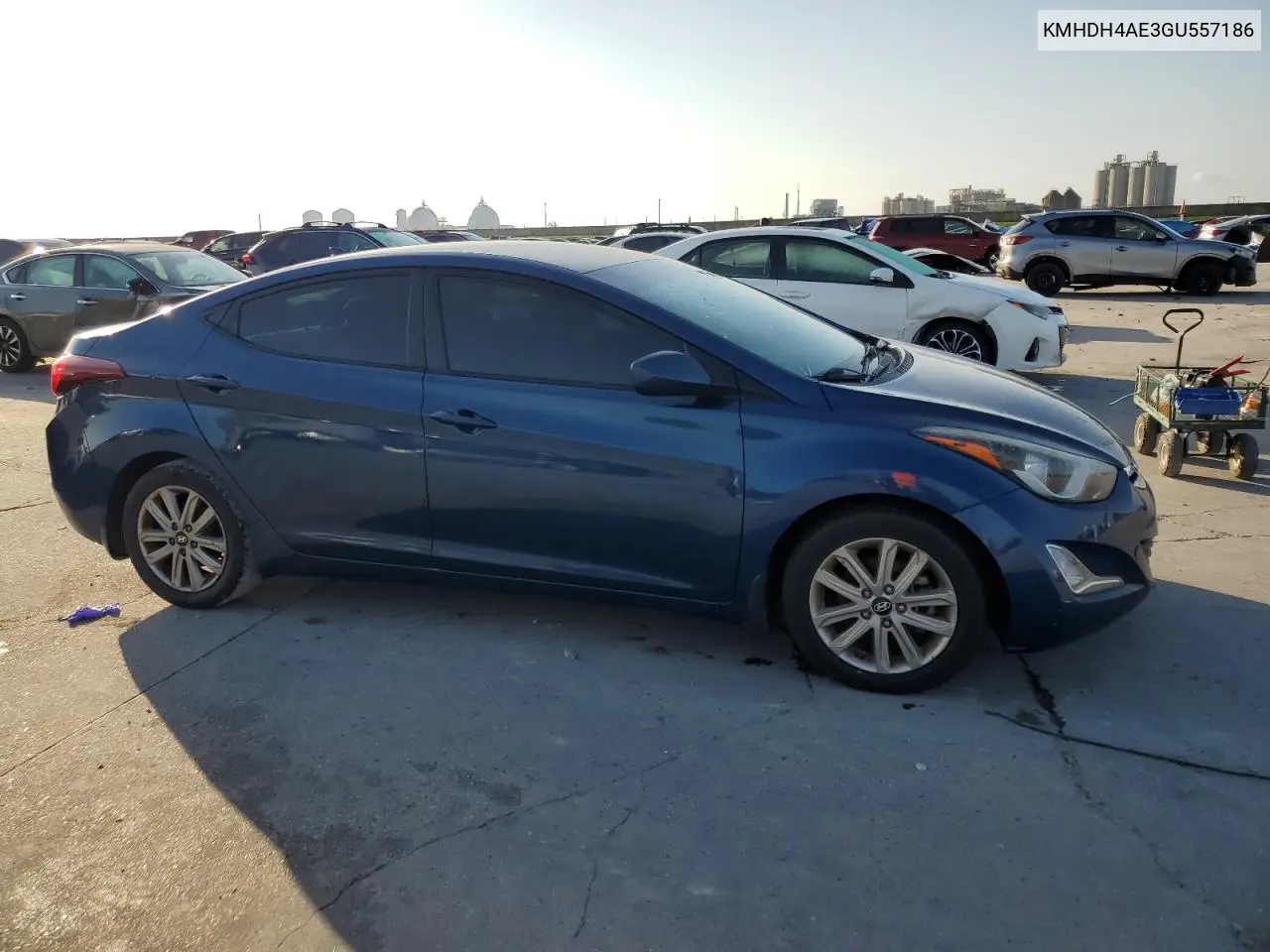 2016 Hyundai Elantra Se VIN: KMHDH4AE3GU557186 Lot: 56942965