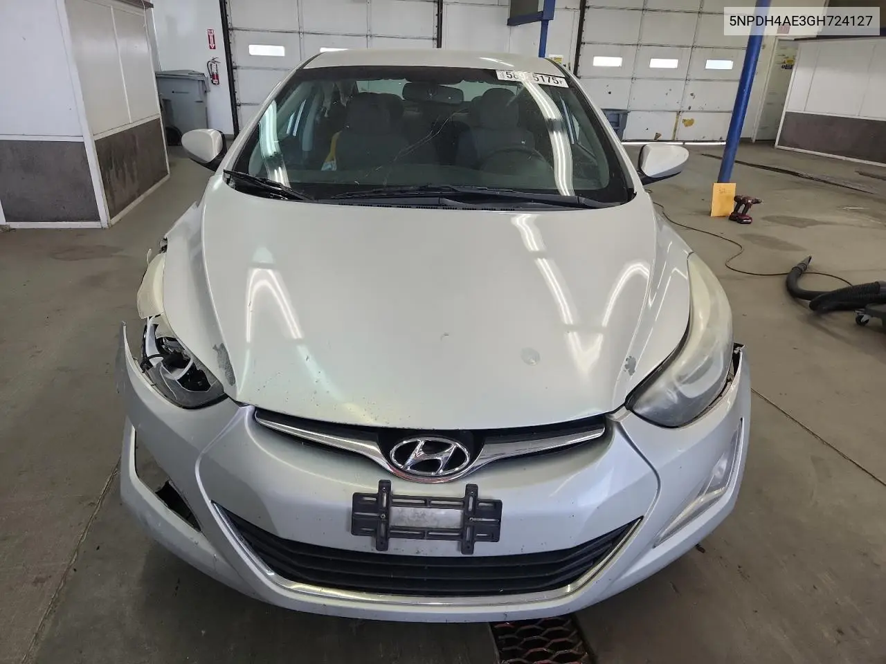 2016 Hyundai Elantra Se VIN: 5NPDH4AE3GH724127 Lot: 58945175