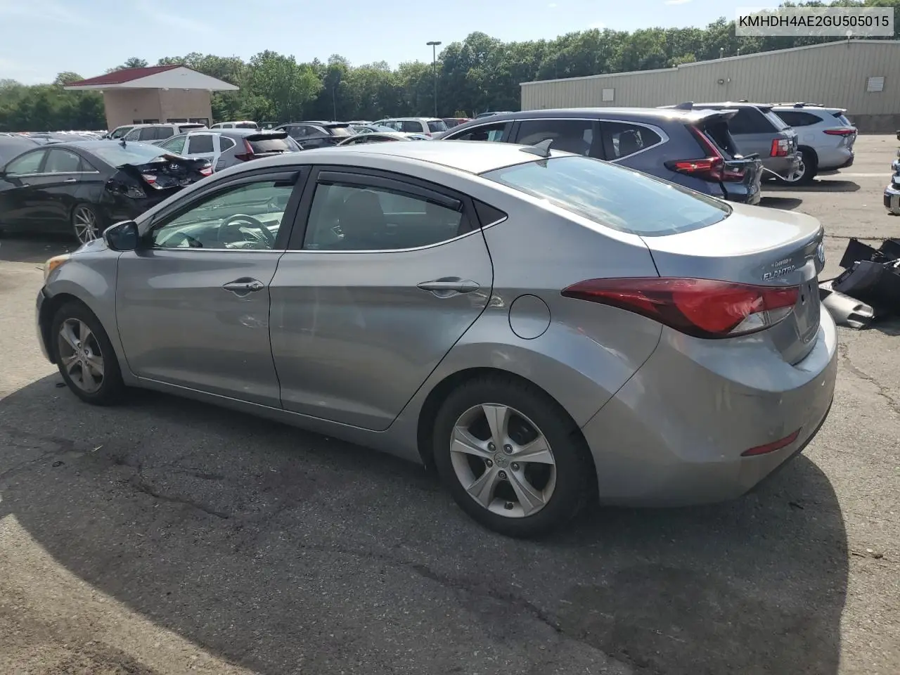 2016 Hyundai Elantra Se VIN: KMHDH4AE2GU505015 Lot: 61926725