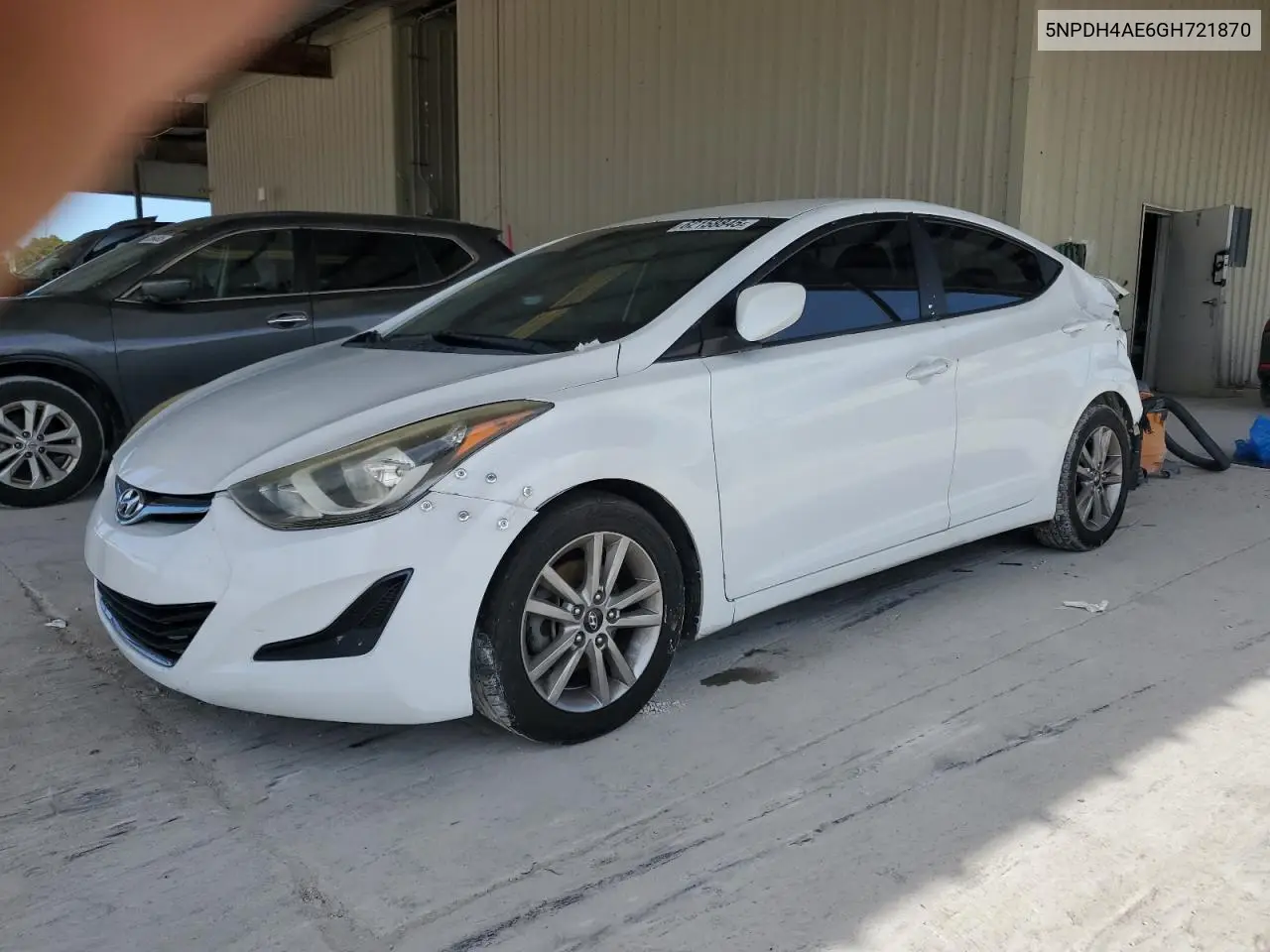2016 Hyundai Elantra Se VIN: 5NPDH4AE6GH721870 Lot: 62158845