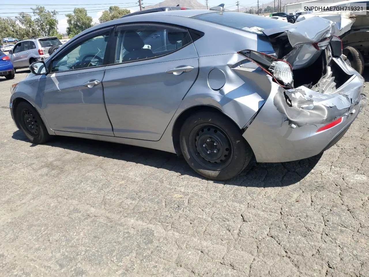 2016 Hyundai Elantra Se VIN: 5NPDH4AE7GH719321 Lot: 62827315