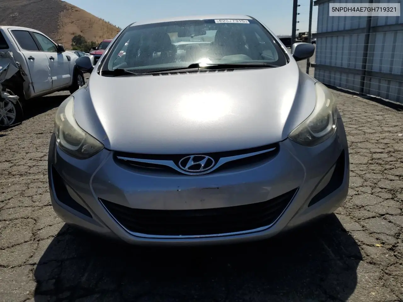 2016 Hyundai Elantra Se VIN: 5NPDH4AE7GH719321 Lot: 62827315