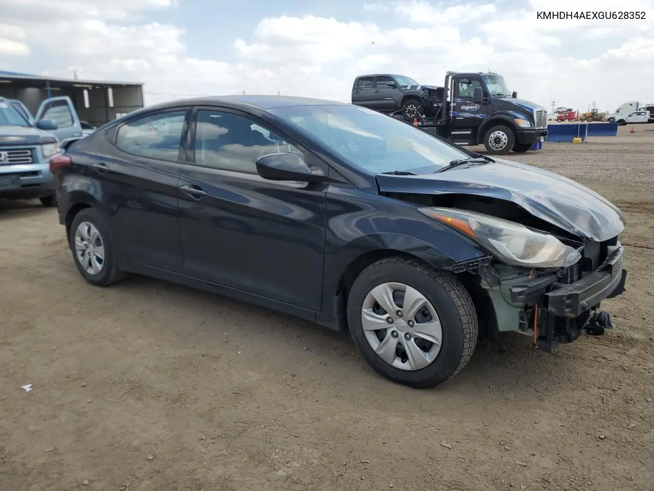2016 Hyundai Elantra Se VIN: KMHDH4AEXGU628352 Lot: 62900705