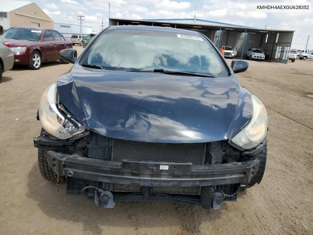 2016 Hyundai Elantra Se VIN: KMHDH4AEXGU628352 Lot: 62900705