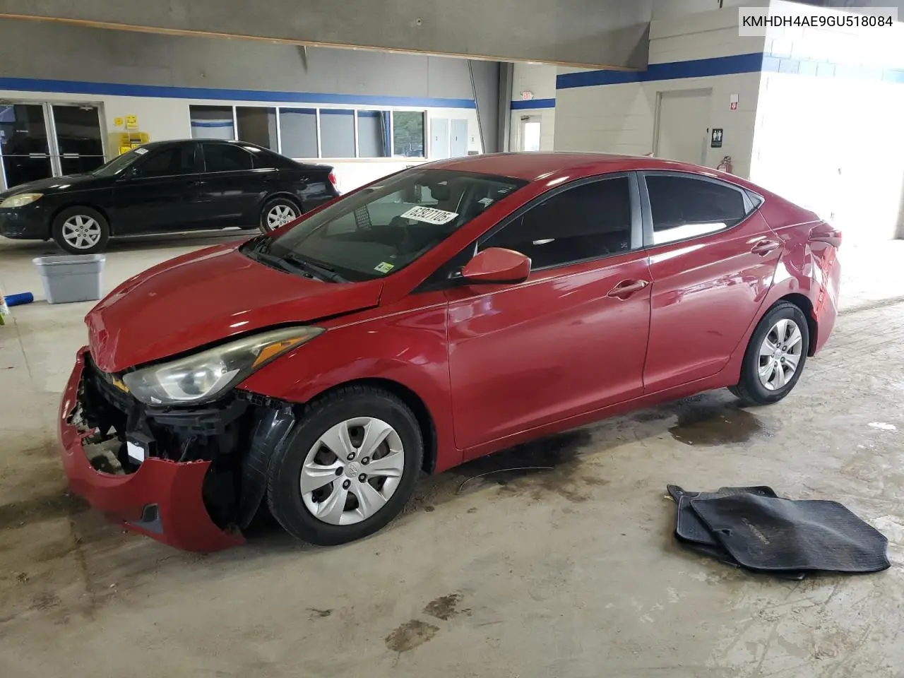 2016 Hyundai Elantra Se VIN: KMHDH4AE9GU518084 Lot: 62927105