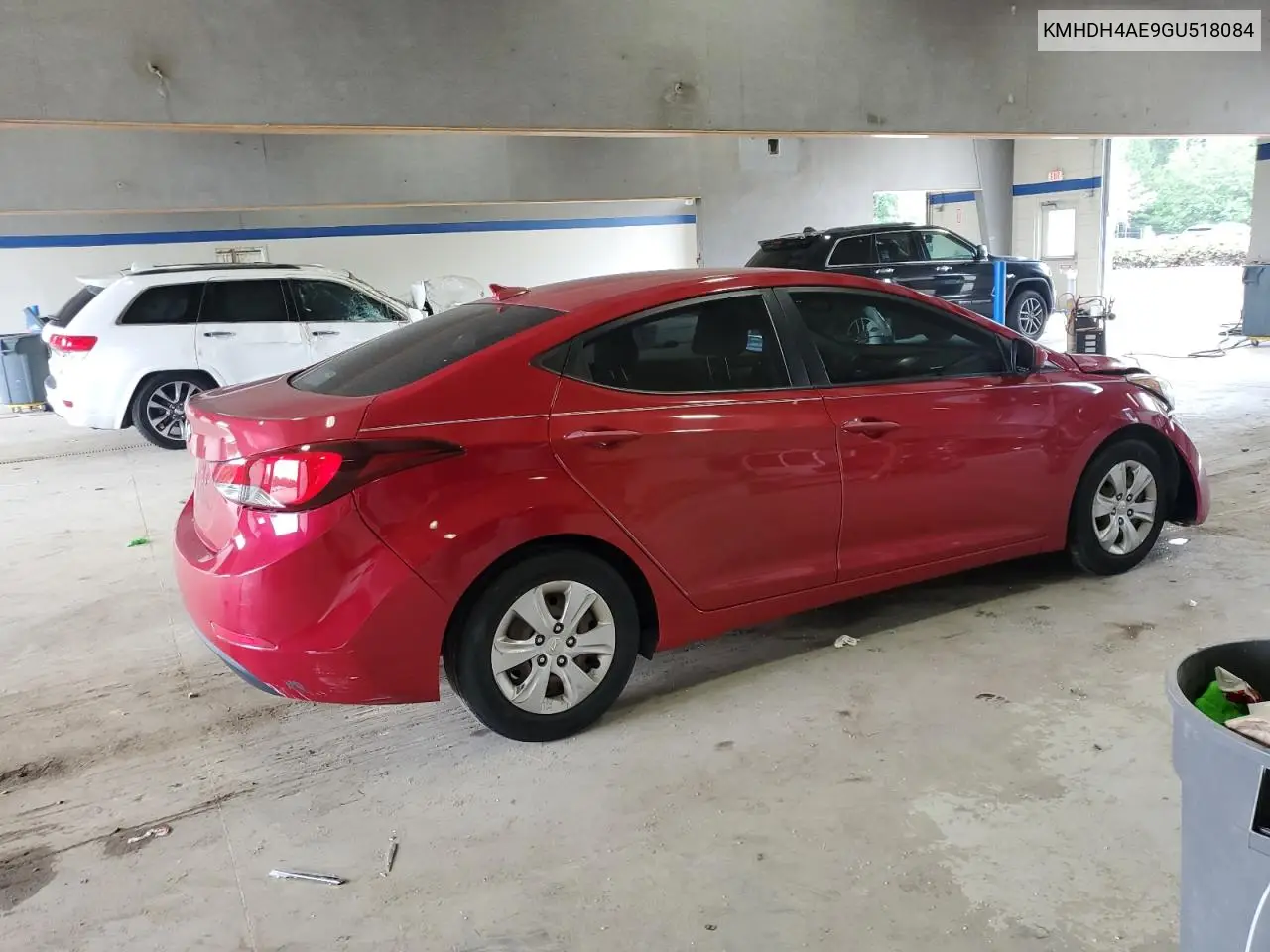 2016 Hyundai Elantra Se VIN: KMHDH4AE9GU518084 Lot: 62927105