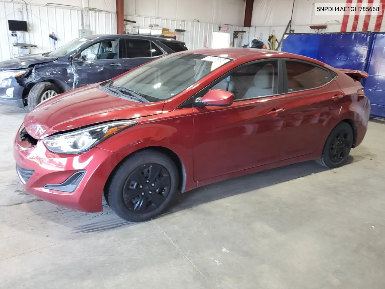 2016 Hyundai Elantra Se VIN: 5NPDH4AE1GH785668 Lot: 63112955