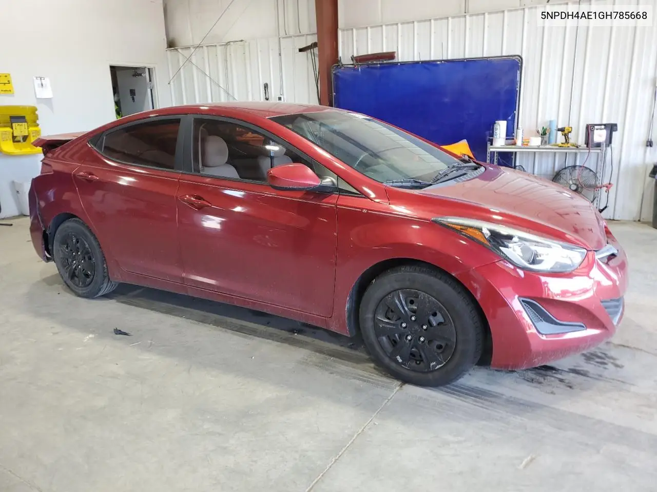 2016 Hyundai Elantra Se VIN: 5NPDH4AE1GH785668 Lot: 63112955