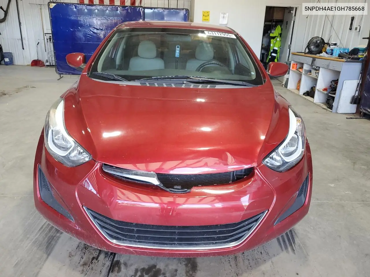 2016 Hyundai Elantra Se VIN: 5NPDH4AE1GH785668 Lot: 63112955