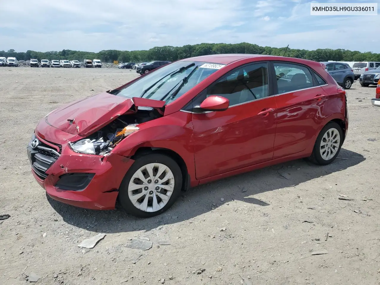2016 Hyundai Elantra Gt VIN: KMHD35LH9GU336011 Lot: 63189625