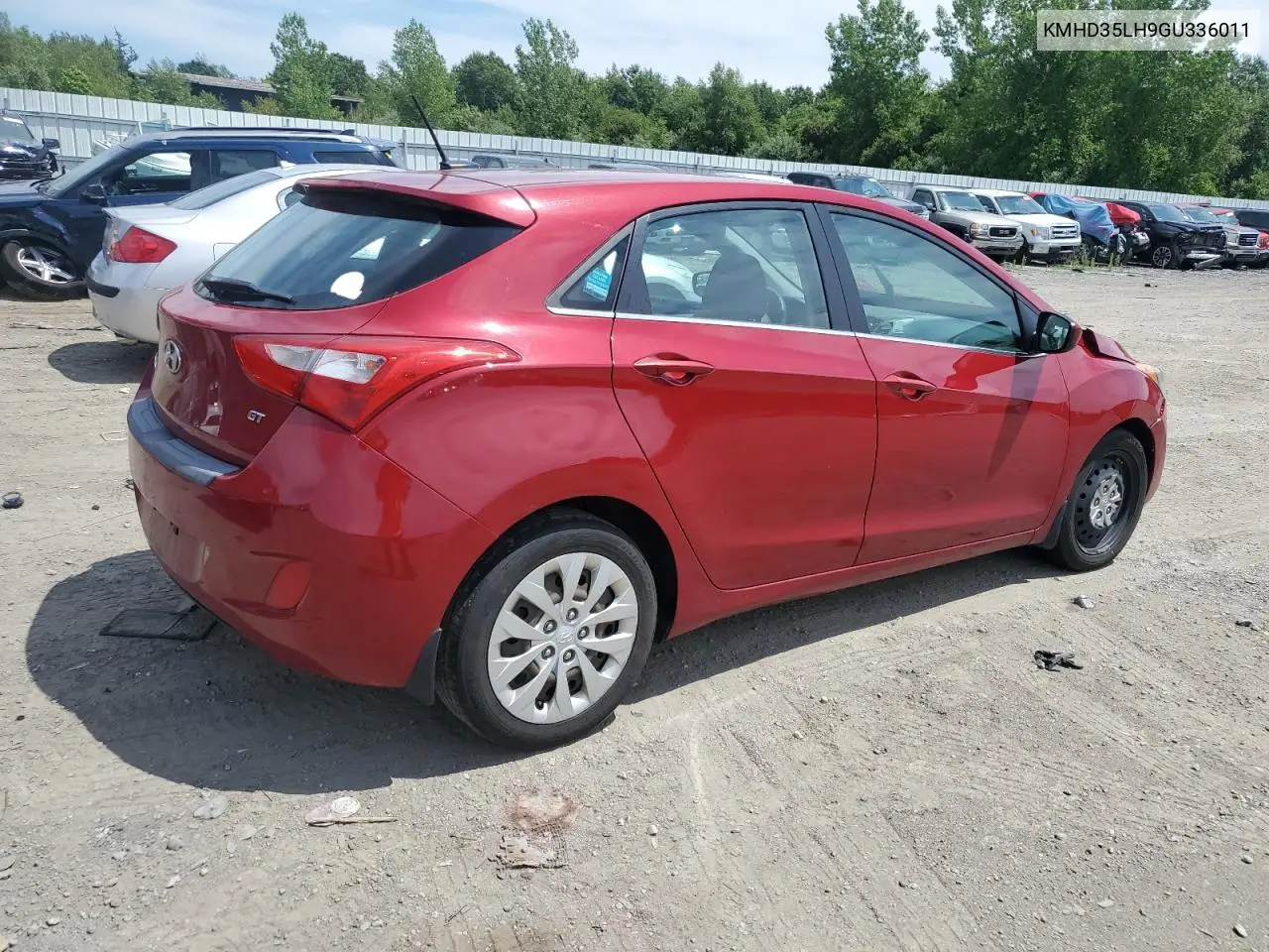 2016 Hyundai Elantra Gt VIN: KMHD35LH9GU336011 Lot: 63189625