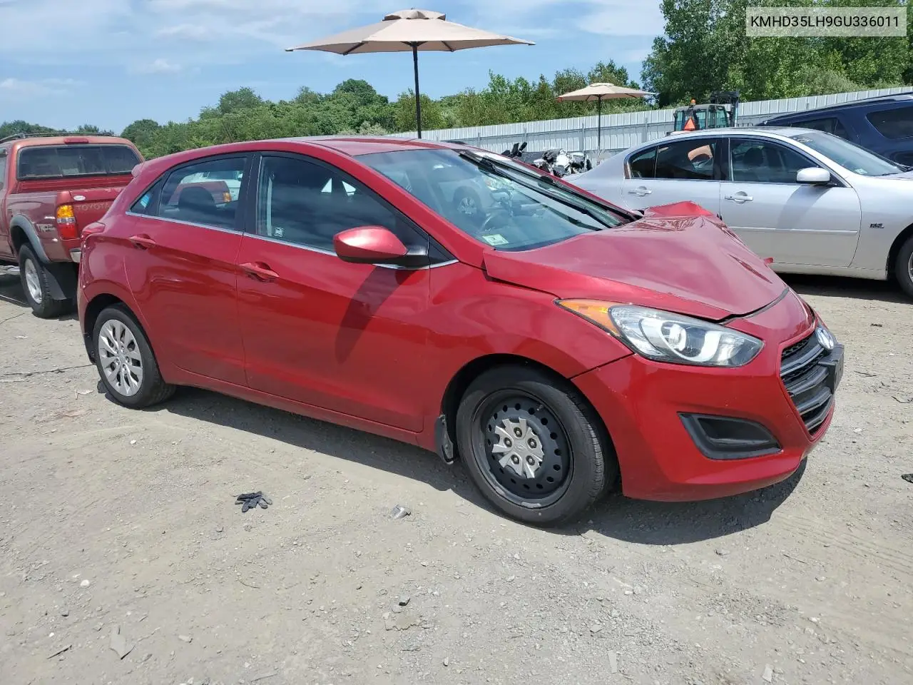 2016 Hyundai Elantra Gt VIN: KMHD35LH9GU336011 Lot: 63189625