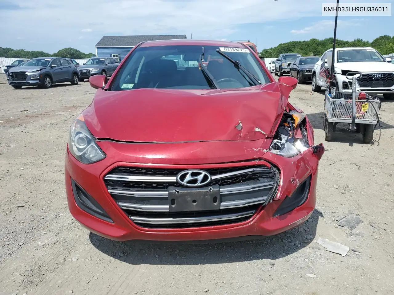 2016 Hyundai Elantra Gt VIN: KMHD35LH9GU336011 Lot: 63189625