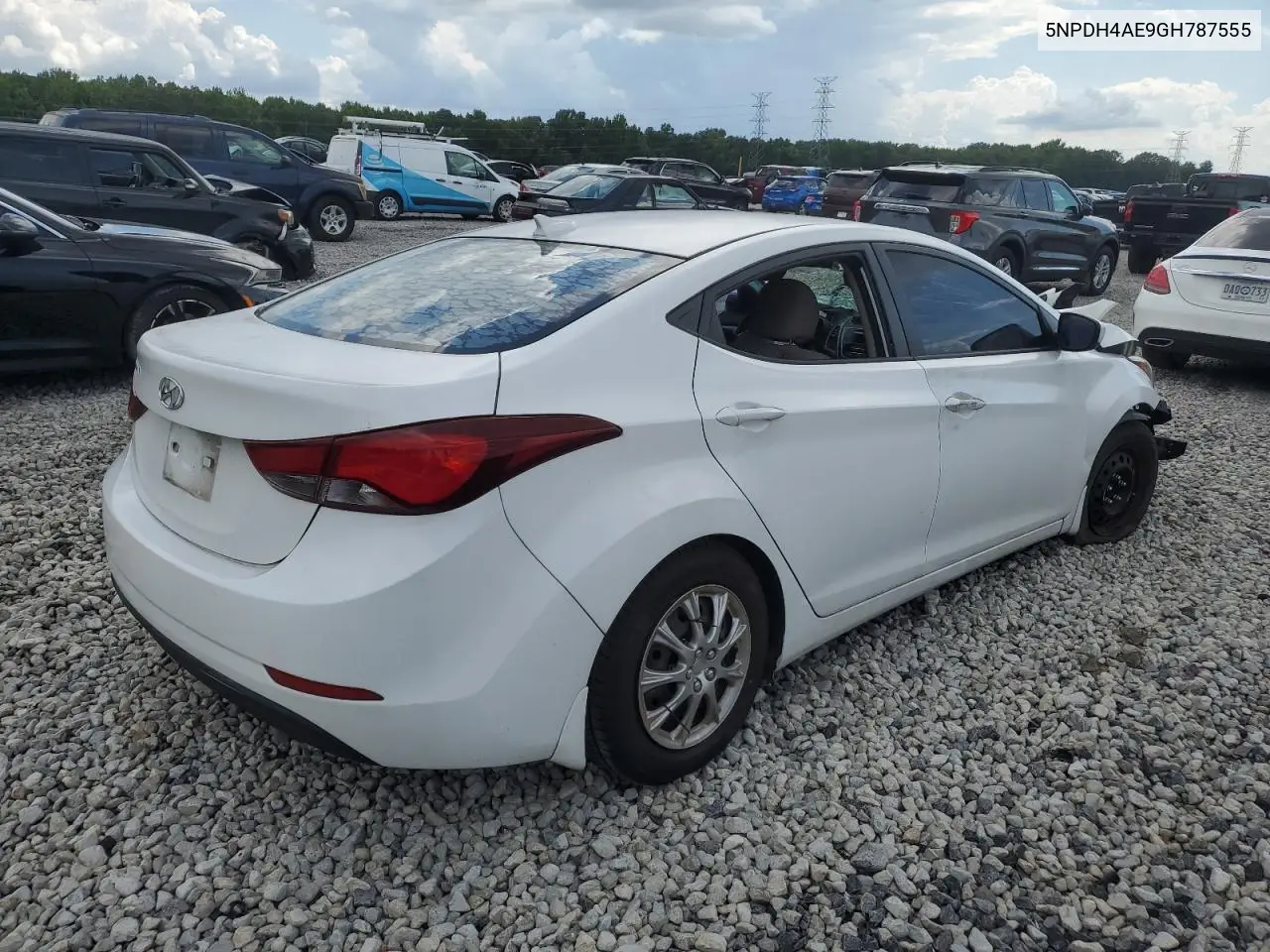 2016 Hyundai Elantra Se VIN: 5NPDH4AE9GH787555 Lot: 63244655
