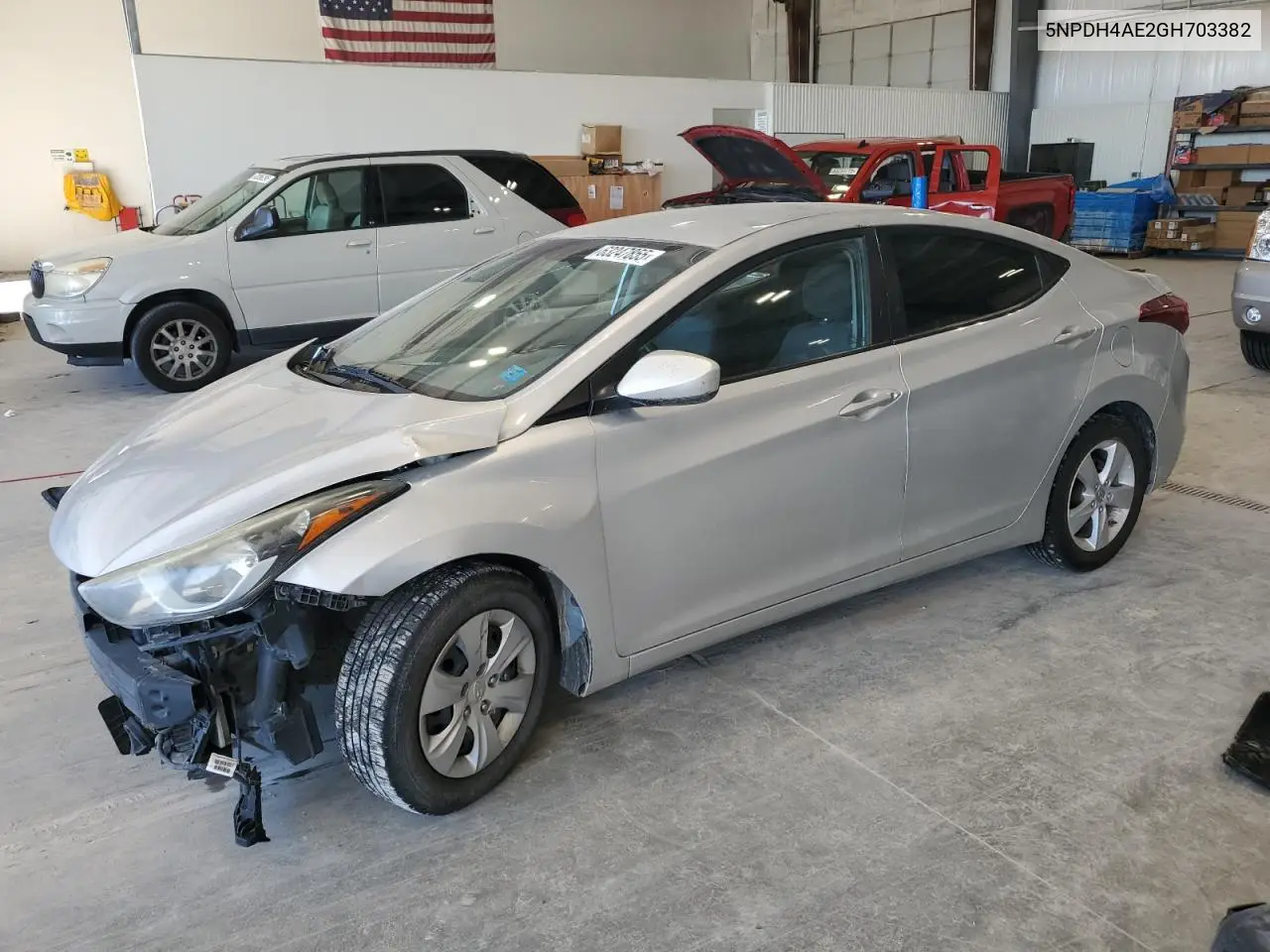 2016 Hyundai Elantra Se VIN: 5NPDH4AE2GH703382 Lot: 63247855