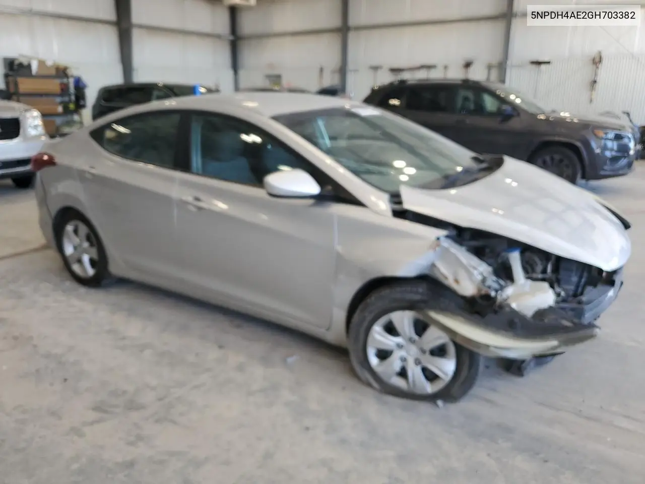 2016 Hyundai Elantra Se VIN: 5NPDH4AE2GH703382 Lot: 63247855