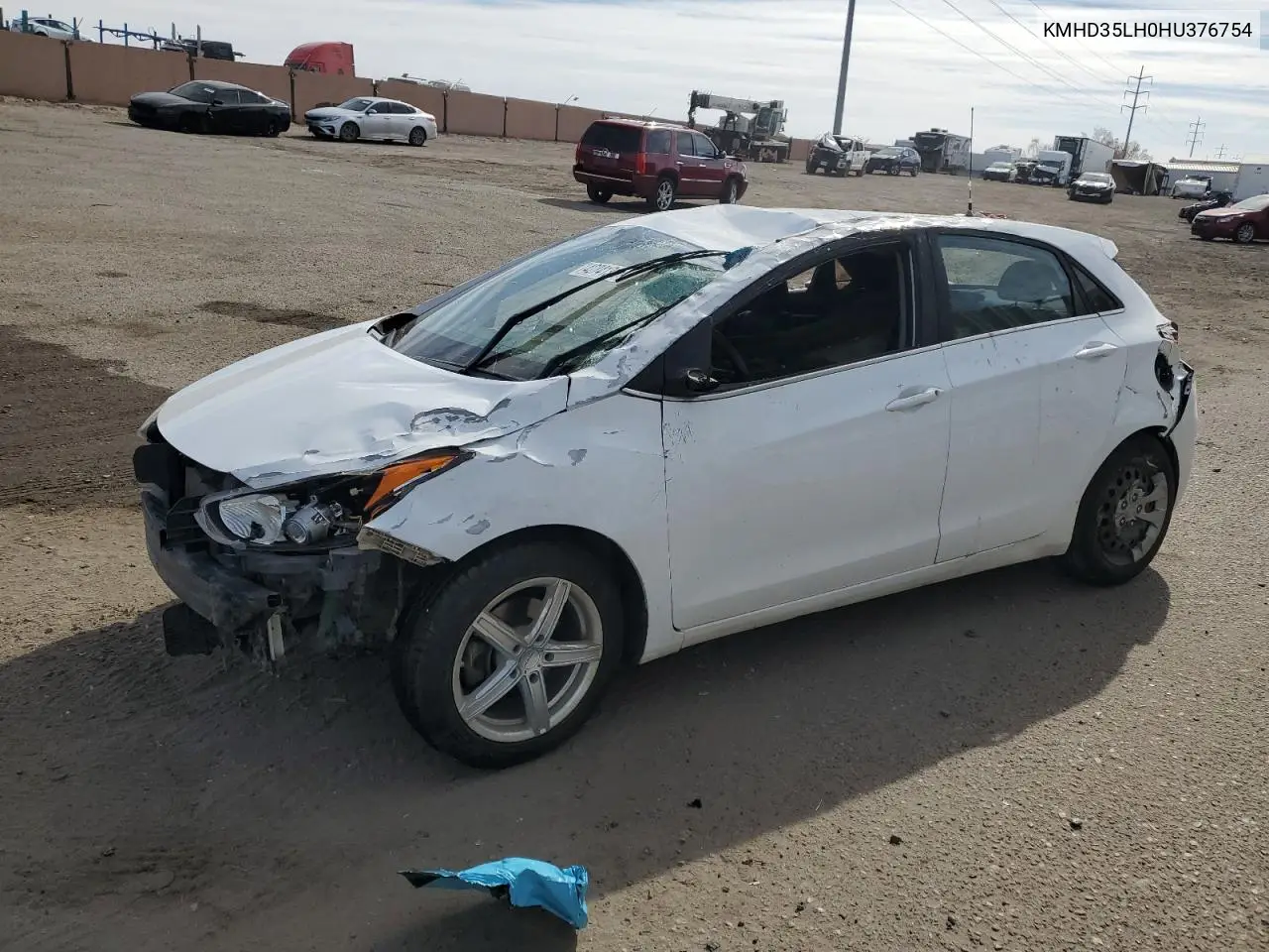 2017 Hyundai Elantra Gt VIN: KMHD35LH0HU376754 Lot: 42741315