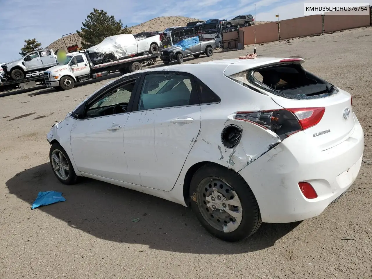 2017 Hyundai Elantra Gt VIN: KMHD35LH0HU376754 Lot: 42741315